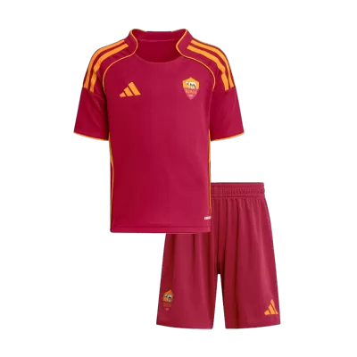Roma Home Kids Jerseys Kit 2025/26 - bestfootballkits