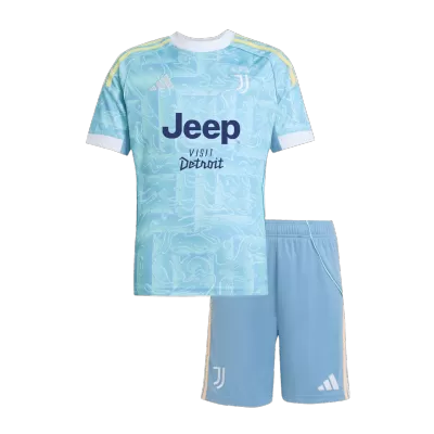 Juventus Away Kids Jerseys Kit 2025/26 - bestfootballkits