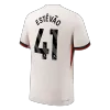 Authentic ESTÊVÃO #41 Chelsea Soccer Away Jersey 2025/26 White - bestfootballkits