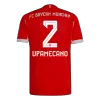 Authentic UPAMECANO #2 Bayern Munich Soccer Home Jersey 2025/26 Red - bestfootballkits