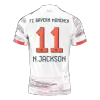 N.JACKSON #11 Bayern Munich Away Soccer Jersey 2025/26 White - bestfootballkits