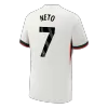 NETO #7 Chelsea Away Soccer Jersey 2025/26 White - bestfootballkits