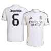 Authentic CAMAVINGA #6 Real Madrid Soccer Home Jersey 2025/26 White - bestfootballkits