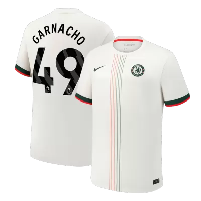 GARNACHO #49 Chelsea Away Soccer Jersey 2025/26 White - bestfootballkits