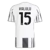 KALULU #15 Juventus Home Soccer Jersey 2025/26 Black&White - bestfootballkits