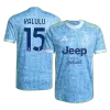 Authentic KALULU #15 Juventus Soccer Away Jersey 2025/26 Blue - bestfootballkits