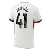 ESTÊVÃO #41 Chelsea Away Soccer Jersey 2025/26 White - bestfootballkits