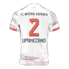 UPAMECANO #2 Bayern Munich Away Soccer Jersey 2025/26 White - bestfootballkits
