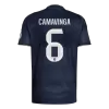CAMAVINGA #6 Real Madrid Away Soccer Jersey 2025/26 Navy - bestfootballkits