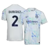 Authentic DUMFRIES #2 Inter Milan Soccer Away Jersey 2025/26 Blue - bestfootballkits