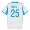 RABIOT #25 Marseille Home Soccer Jersey 25/26 White - bestfootballkits