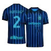 Authentic DUMFRIES #2 Inter Milan Soccer Home Jersey 2025/26 Blue&Black - bestfootballkits