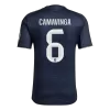 Authentic CAMAVINGA #6 Real Madrid Soccer Away Jersey 2025/26 Navy - bestfootballkits