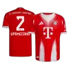 Authentic UPAMECANO #2 Bayern Munich Soccer Home Jersey 2025/26 Red - bestfootballkits