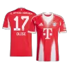 OLISE #17 Bayern Munich Home Soccer Jersey 2025/26 Red - bestfootballkits