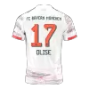 OLISE #17 Bayern Munich Away Soccer Jersey 2025/26 White - bestfootballkits