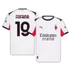 Authentic FOFANA #19 AC Milan Soccer Away Jersey 2025/26 White - bestfootballkits