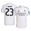 Authentic F.MENDY #23 Real Madrid Soccer Home Jersey 2025/26 White - bestfootballkits
