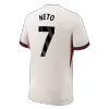 Authentic NETO #7 Chelsea Soccer Away Jersey 2025/26 White - bestfootballkits