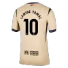 LAMINE YAMAL #10 Barcelona Away Soccer Jersey 2025/26 Yellow - bestfootballkits