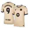 LEWANDOWSKI #9 Barcelona Away Soccer Jersey 2025/26 Yellow - bestfootballkits