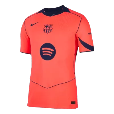 Authentic Barcelona Soccer Third Away Jersey 2025/26 Orange - bestfootballkits