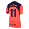 Authentic RAPHINHA #11 Barcelona Soccer Third Away Jersey 2025/26 Orange - bestfootballkits