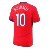 Authentic O.DEMBÉLÉ #10 PSG Soccer Third Away Jersey 2025/26 Red - bestfootballkits