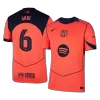 GAVI #6 Barcelona Third Away Soccer Jersey 2025/26 Orange- UCL - bestfootballkits