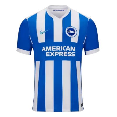 Brighton & Hove Albion Home Soccer Jersey 25/26 White&Blue - bestfootballkits