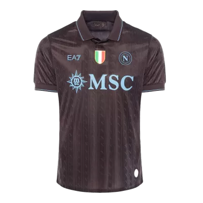 Authentic Napoli Soccer Third Away Jersey 2025/26 Black - bestfootballkits
