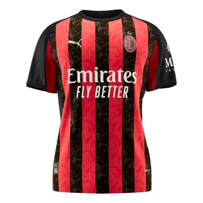 AC Milan Home Soccer Jersey 2025/26 Red&Black - bestfootballkits