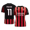 PULISIC #11 AC Milan Home Soccer Jersey 2025/26 Red&Black - bestfootballkits