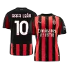 RAFA LEÃO #10 AC Milan Home Soccer Jersey 2025/26 Red&Black - bestfootballkits