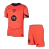 Barcelona Third Away Soccer Jersey Kit(Jersey+Shorts) 2025/26 Orange - bestfootballkits