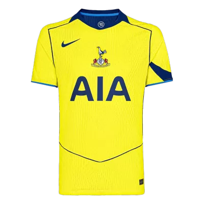 Authentic Tottenham Hotspur Soccer Third Away Jersey 2025/26 Yellow - bestfootballkits