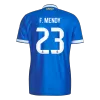 Authentic F. MENDY #23 Real Madrid Soccer Third Away Jersey 2025/26 Blue - bestfootballkits