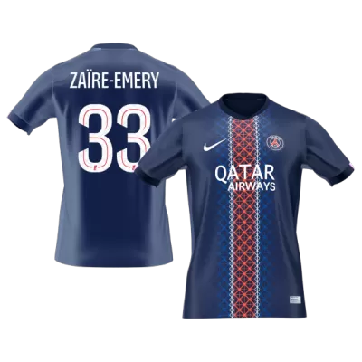 ZAïRE EMERY #33 PSG Home Soccer Jersey Shirt 2025/26 - bestfootballkits