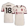 Player Version GAKPO #18 Liverpool Soccer Away Jersey 2025/26 White - bestfootballkits
