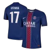 Authentic VITINHA #17 PSG Soccer Home Jersey 2025/26 Navy - bestfootballkits