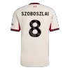 SZOBOSZLAI #8 Liverpool Away Soccer Jersey 25/26 White - bestfootballkits