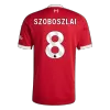 SZOBOSZLAI #8 Liverpool Home Soccer Jersey 25/26 Red - bestfootballkits