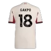 Player Version GAKPO #18 Liverpool Soccer Away Jersey 2025/26 White - bestfootballkits