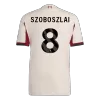 Player Version SZOBOSZLAI #8 Liverpool Soccer Away Jersey 2025/26 White - bestfootballkits