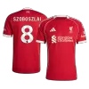 SZOBOSZLAI #8 Liverpool Home Soccer Jersey 25/26 Red - bestfootballkits