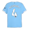Authentic REIJNDERS #4 Manchester City Soccer Home Jersey 2025/26 Blue - bestfootballkits