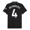 Authentic REIJNDERS #4 Manchester City Soccer Away Jersey 2025/26 Black - bestfootballkits
