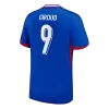 GIROUD #9 France Euro Home Soccer Jersey 2024 Blue - bestfootballkits
