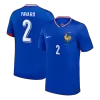 PAVARD #2 France Euro Home Soccer Jersey 2024 Blue - bestfootballkits