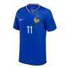 OLISE #11 France Euro Home Soccer Jersey 2024 Blue - bestfootballkits
